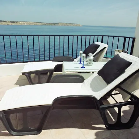 Seafront Terrace Sunbeds Stunning Ocean Views